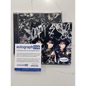 Babymetal Metal Forth AUTOGRAPHED SIGNED CD COA ACOA #5